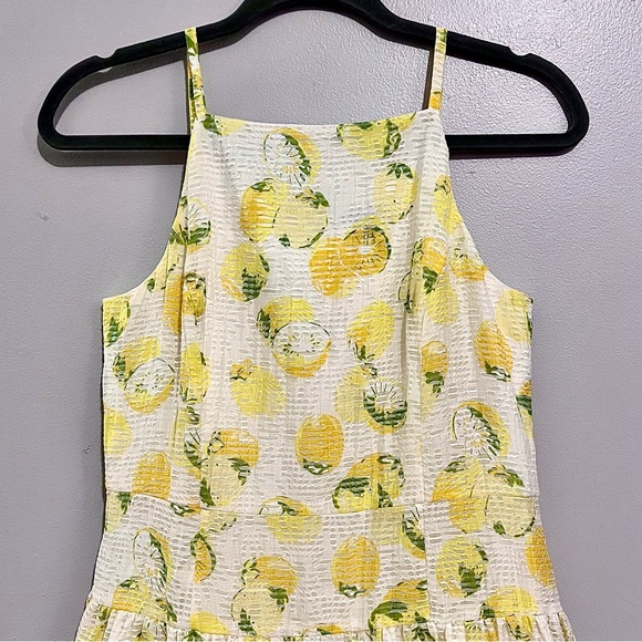 Ann Taylor Petite Citrus Lemon Drop Sundress SOLD OUT ONLINE - Picture 3 of 16